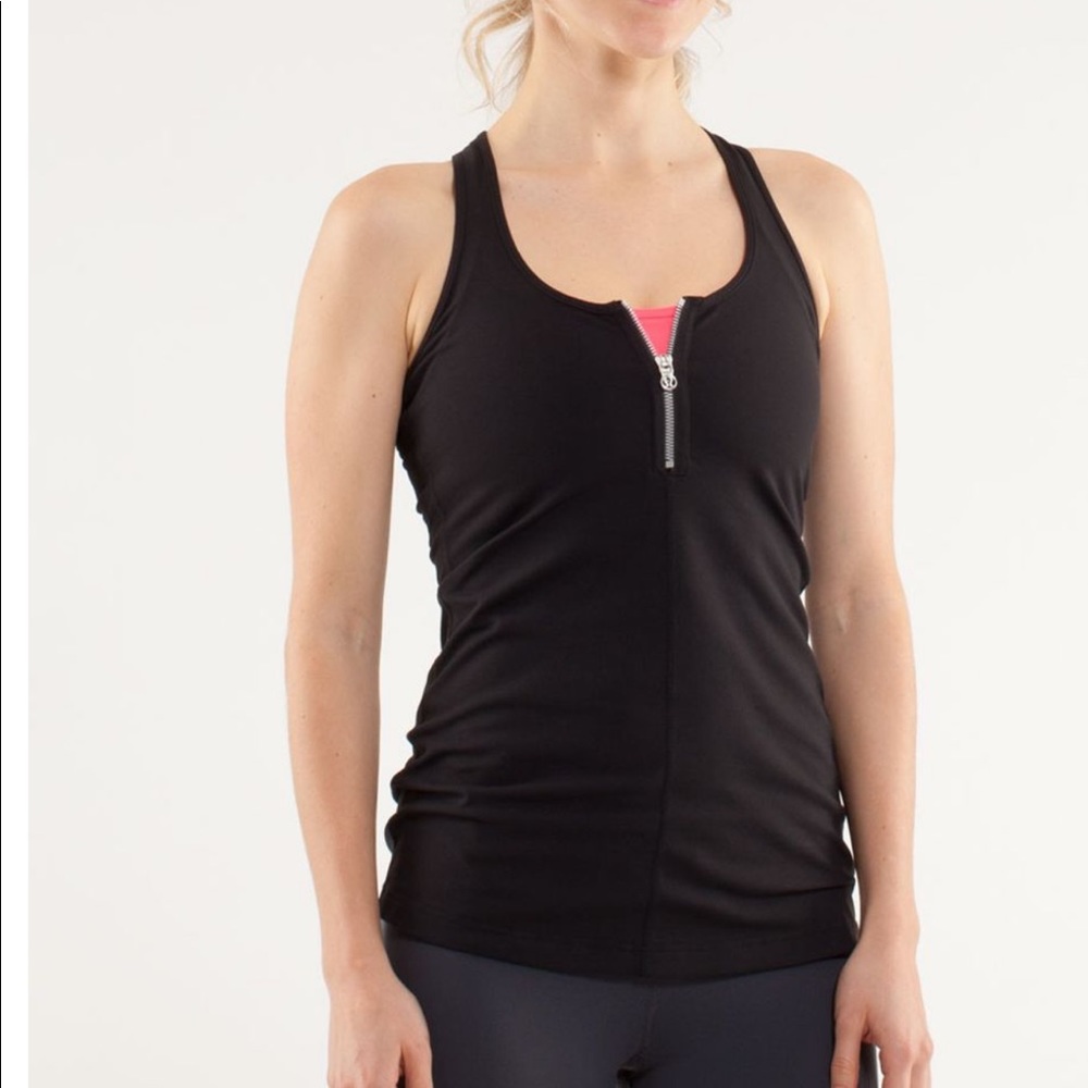 Lululemon Athletica Cool Racerback   Zipper 2